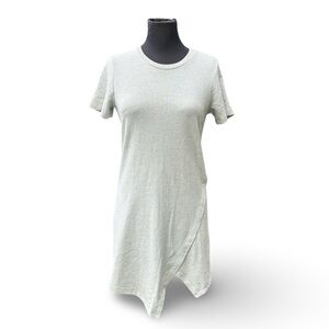Sol Angeles Tee Shirt Dress with Asymmetrical Hem Size Small